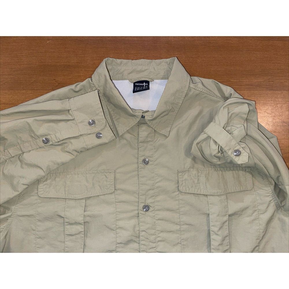 Free Soldier Shirt Men XL Olive Long Sleeve